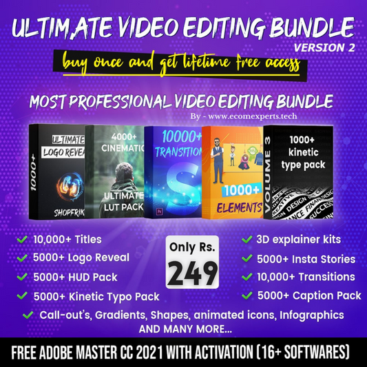 Ultimate Video Editing Bundle 2.0