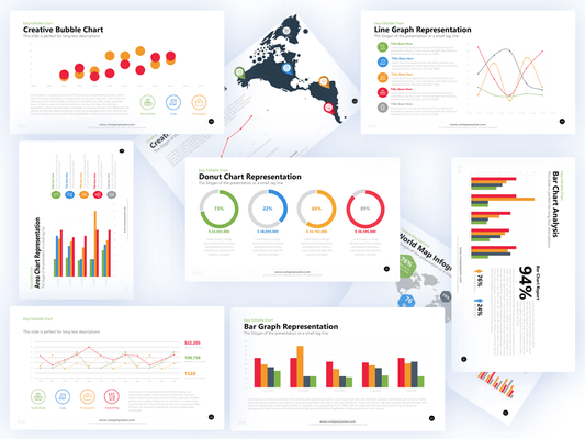 10,000+ INFOGRAPHIC SLIDES & 10,000+ VECTOR ICONS